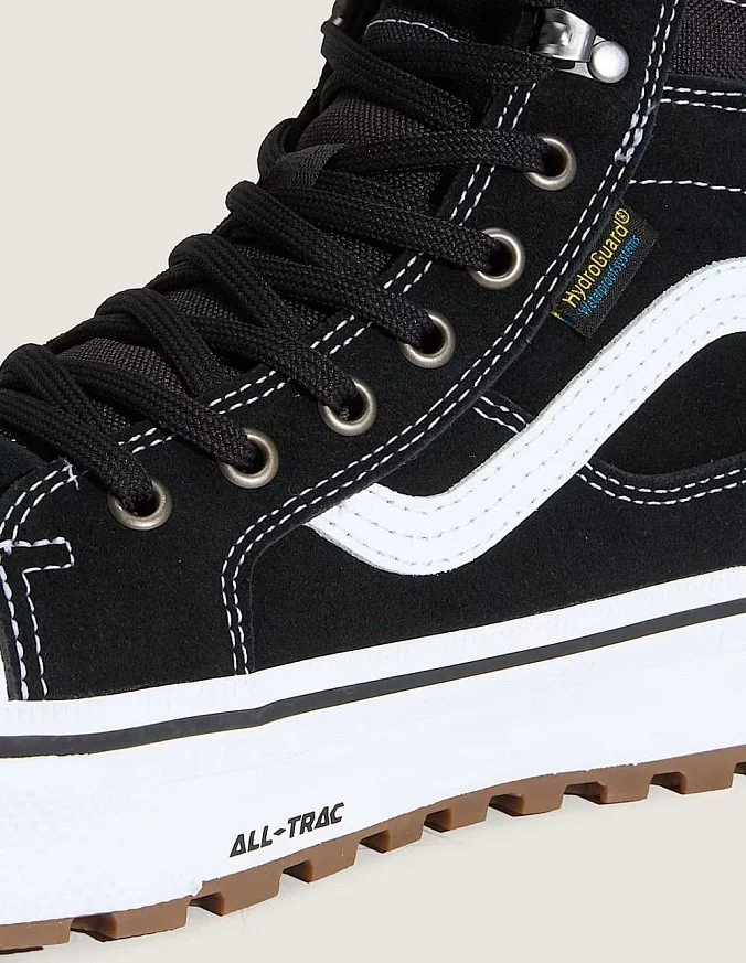 Кеды высокие Vans Sk8-Hi Waterproof Insulated Black/White