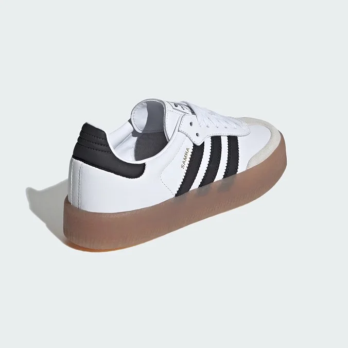 Кроссовки женские adidas Originals Sambae Cloud White/Core Black/Gold Metallic