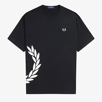 Футболка Fred Perry Textured Laurel Wreath T-Shirt