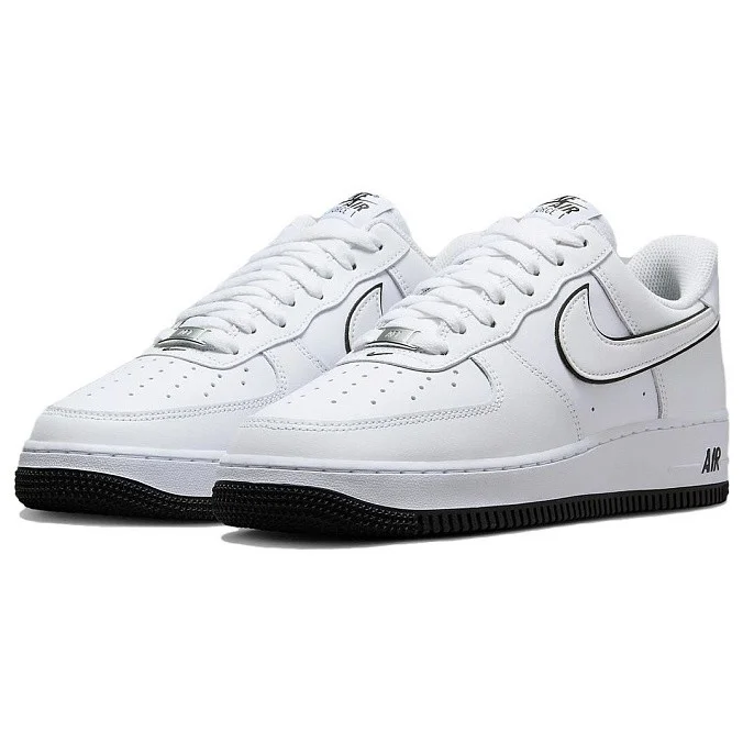 Кроссовки Nike Air Force 1 '07 Low White/Black Outline