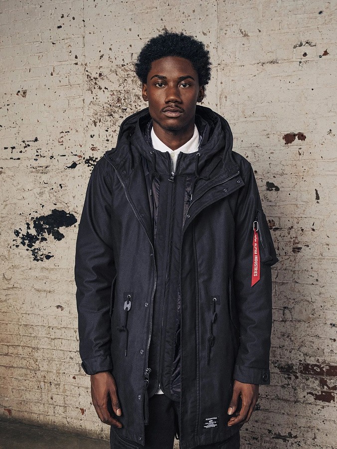 Куртка Alpha Industries M-59 Fishtail Mod Parka Black