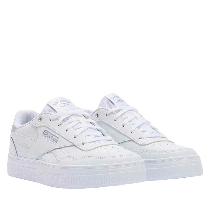 Кроссовки женские Reebok Court Advance Bold White/Black/Chrome