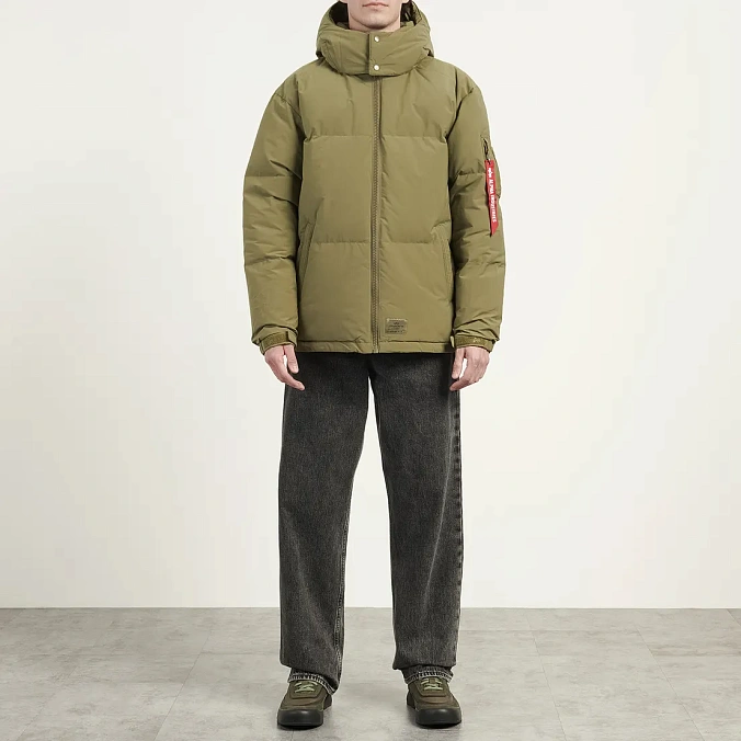 Пуховик мужской Alpha Industries Puffer Parka OG-107 Green