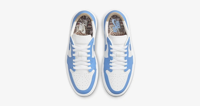 Кроссовки женские Jordan 1 Elevate Low White/University Blue