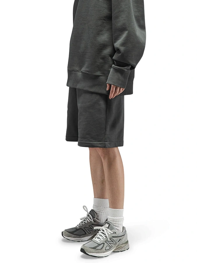 Шорты Alpha Industries Essential French Terry Short Charcoal