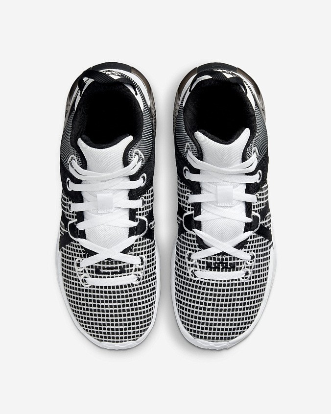 Кроссовки Nike LeBron Witness VII EP White/Black/Metallic Silver