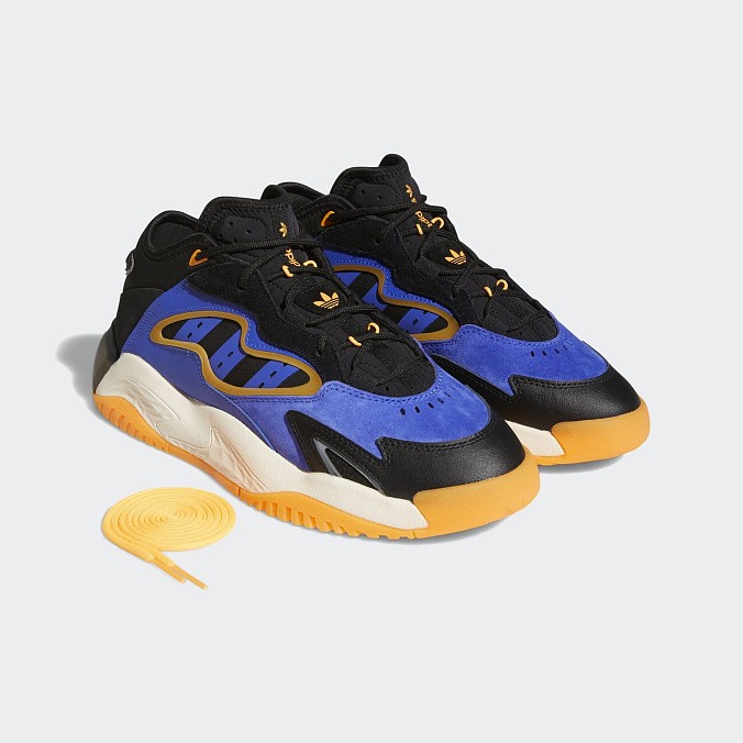 Кроссовки мужские adidas Originals Streetball 2.0 Core Black/Orange Rush/Ecru Tint