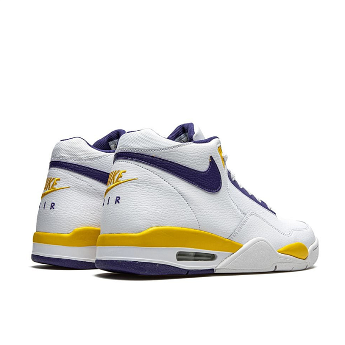 Кроссовки Nike Flight Legacy Lakers White/University Gold/Regency Purple